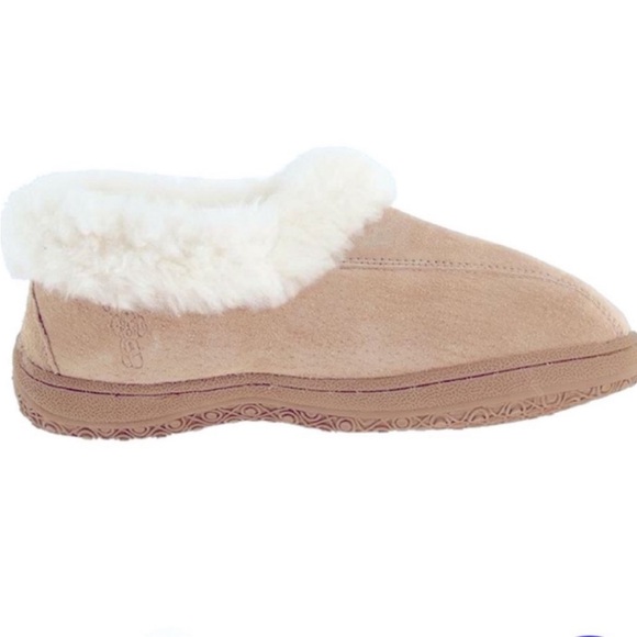 OLD FRIEND JULIET SLIPPER CHESTNUT SUEDE. NWOT - Picture 2 of 6